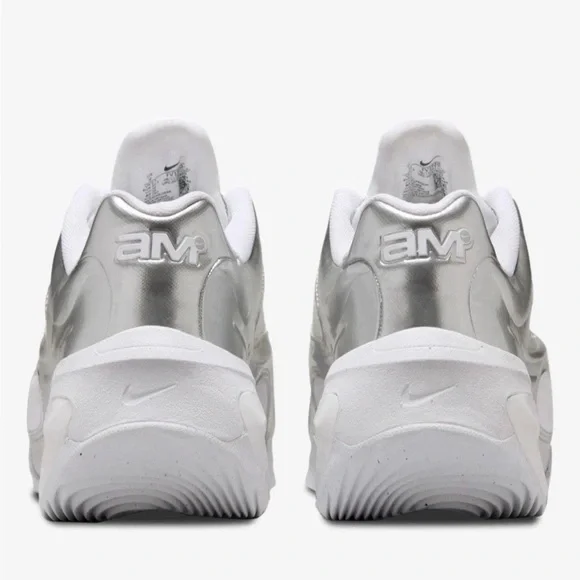 Nike 💅✨ Air Max Muse Y2K Runner White Metallic Silver Women’s Shoes FV1920-100 - Picture 8 of 13